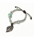 PULS.BOLAS-CRISTAL-REMATE HOJA COL MENTA - 40598