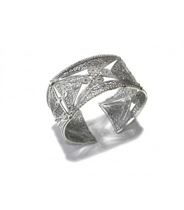 PULSERA PLATA FILIGRANA HECHA A MANO - PUL10