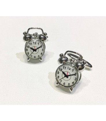 GEMELOS RELOJ DESPERTADOR TAMAÑO LARGO 22MM, ANCHO 17MM - F224